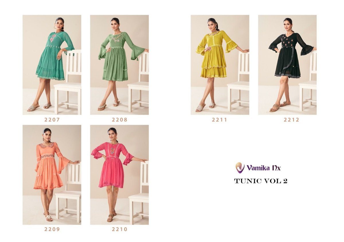 VAMIKA TUNIC VOL-2 2207 TO 2212 7