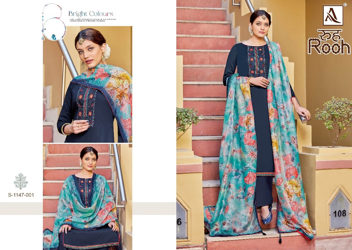 Alok Suit Rooh 1147-001 to 1147-006 Series 1