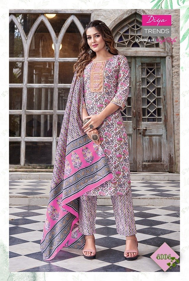 Diya Trends Odhani Vol-4 4001-4010 Series 4