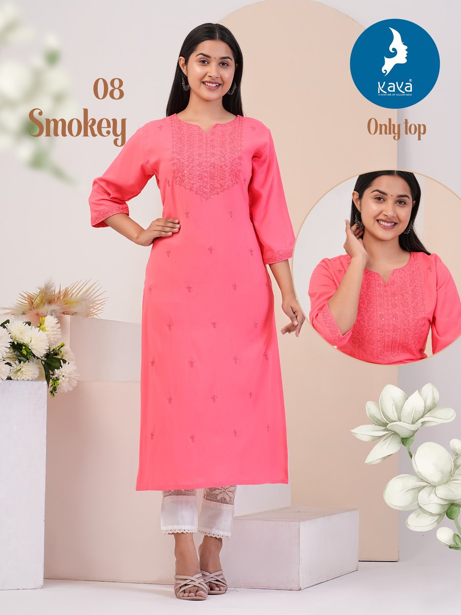 KAYA KURTI SMOKEY 01 TO 08 8