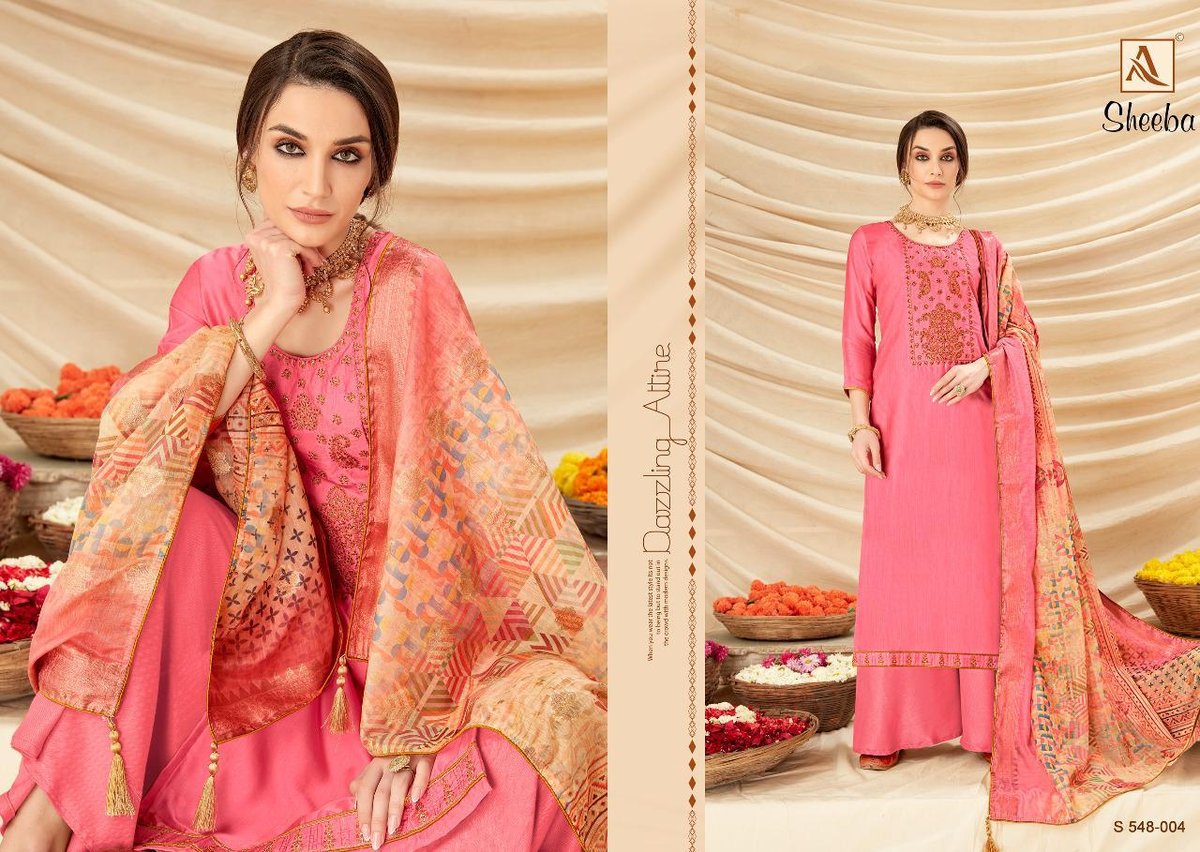 Alok Suits Sheeba 548-001-548-008 Series 4