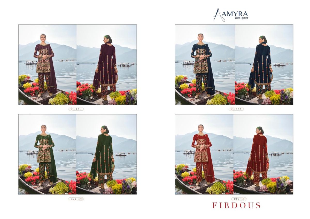 Amyra Designer Firdous 101-104 Series 5