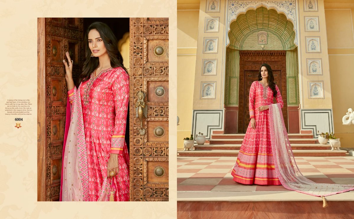 Virasat Gowns Padmasundari 6001-6004 Series 4