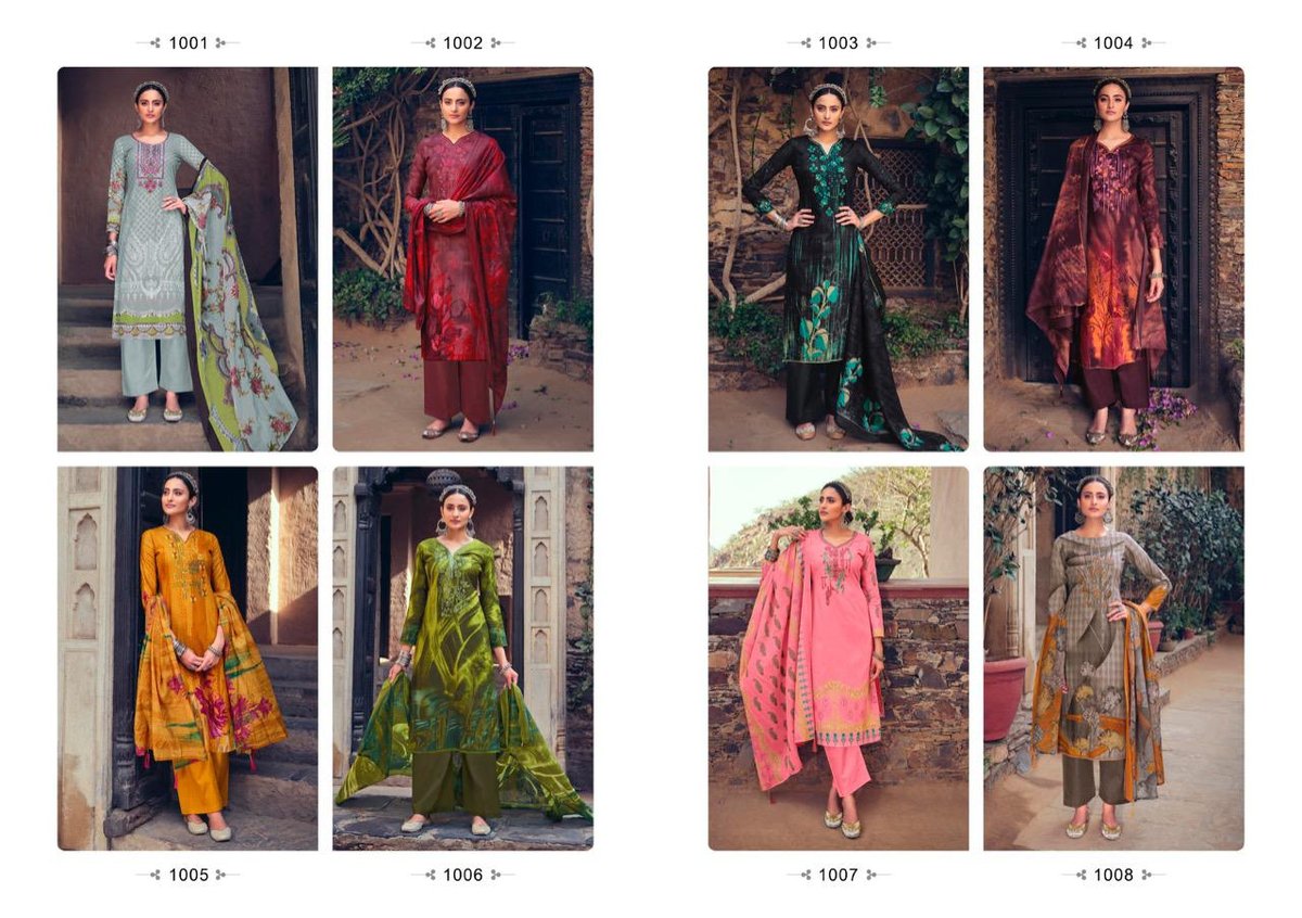 Hermitage Clothing Asmara 1001-1008 Series 9