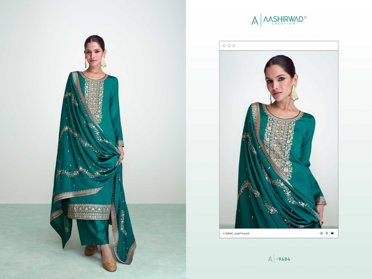 Aashirwad Creation Syra 9680-9684 Series 5