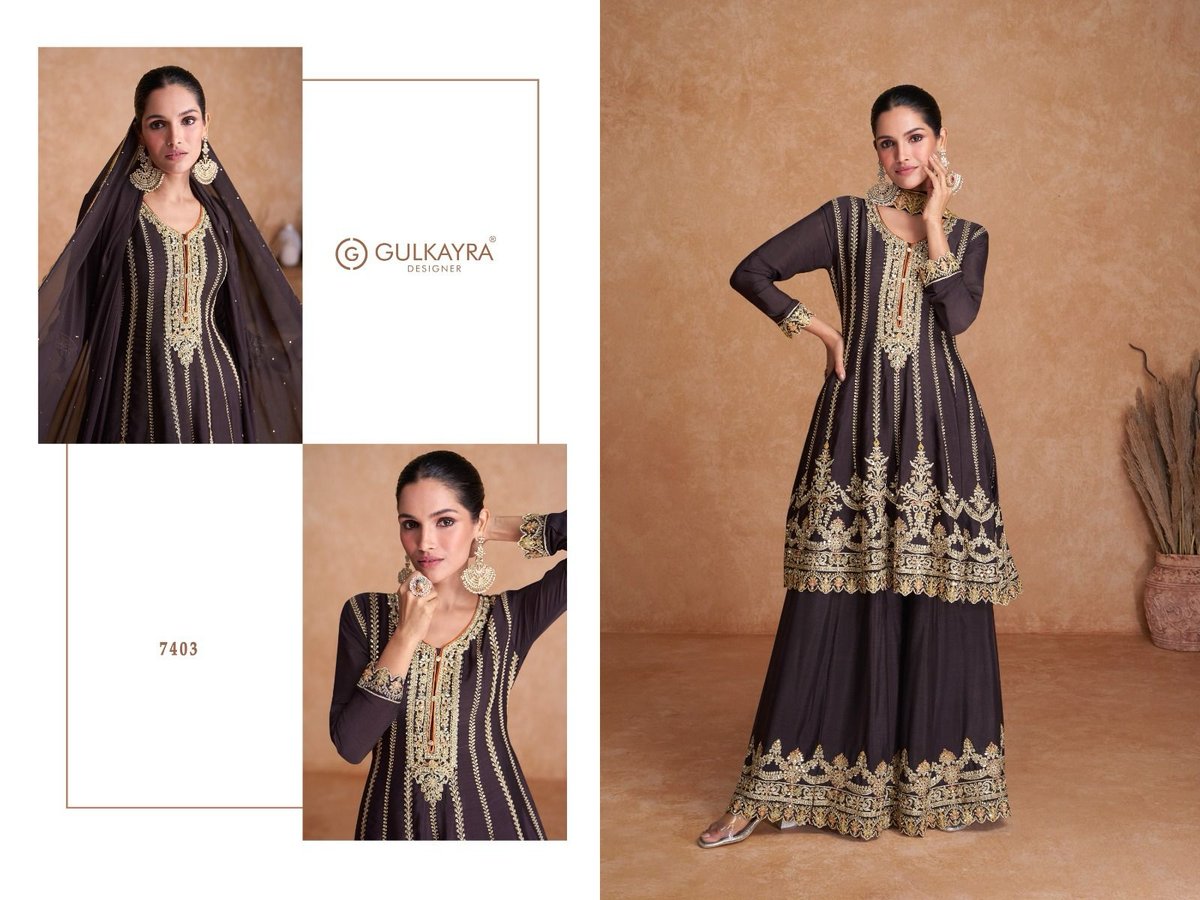 Gulkayra Designer Ketki 7403-7405 Series 1