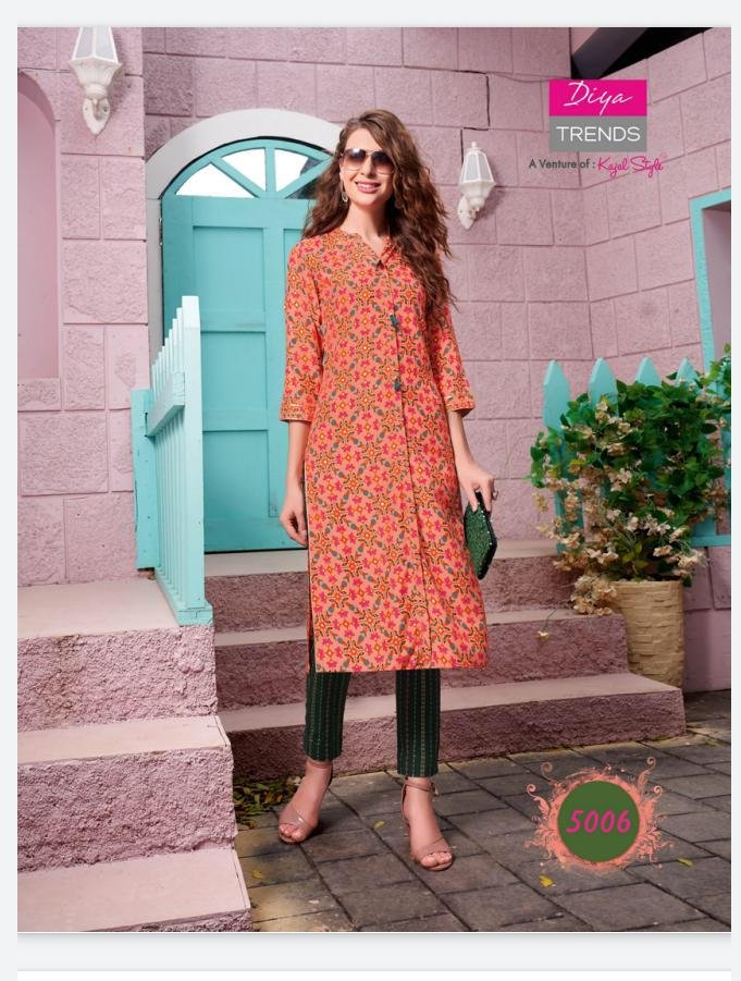Diya Trends Fashionista Vol-1 5001-5012 Series 6
