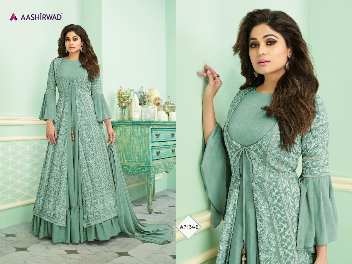 Aashirwad Creation Gulkand Gauhar 7134 Colors 4