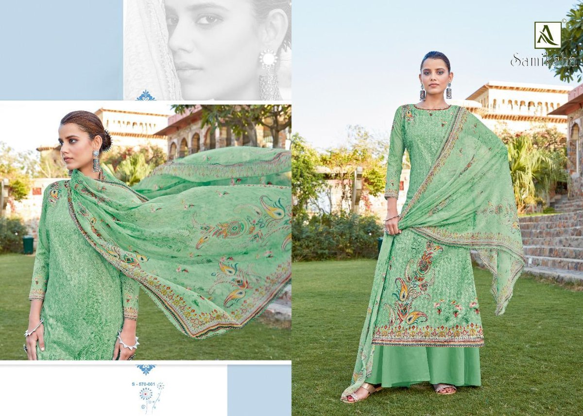Alok Suits Samiksha 570-001 to 570-008 Series 1