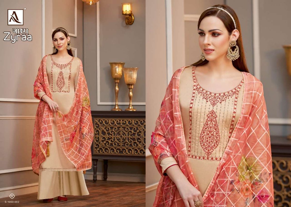 Alok Suit Zyraa 1053-001 to 1053-006 Series 2