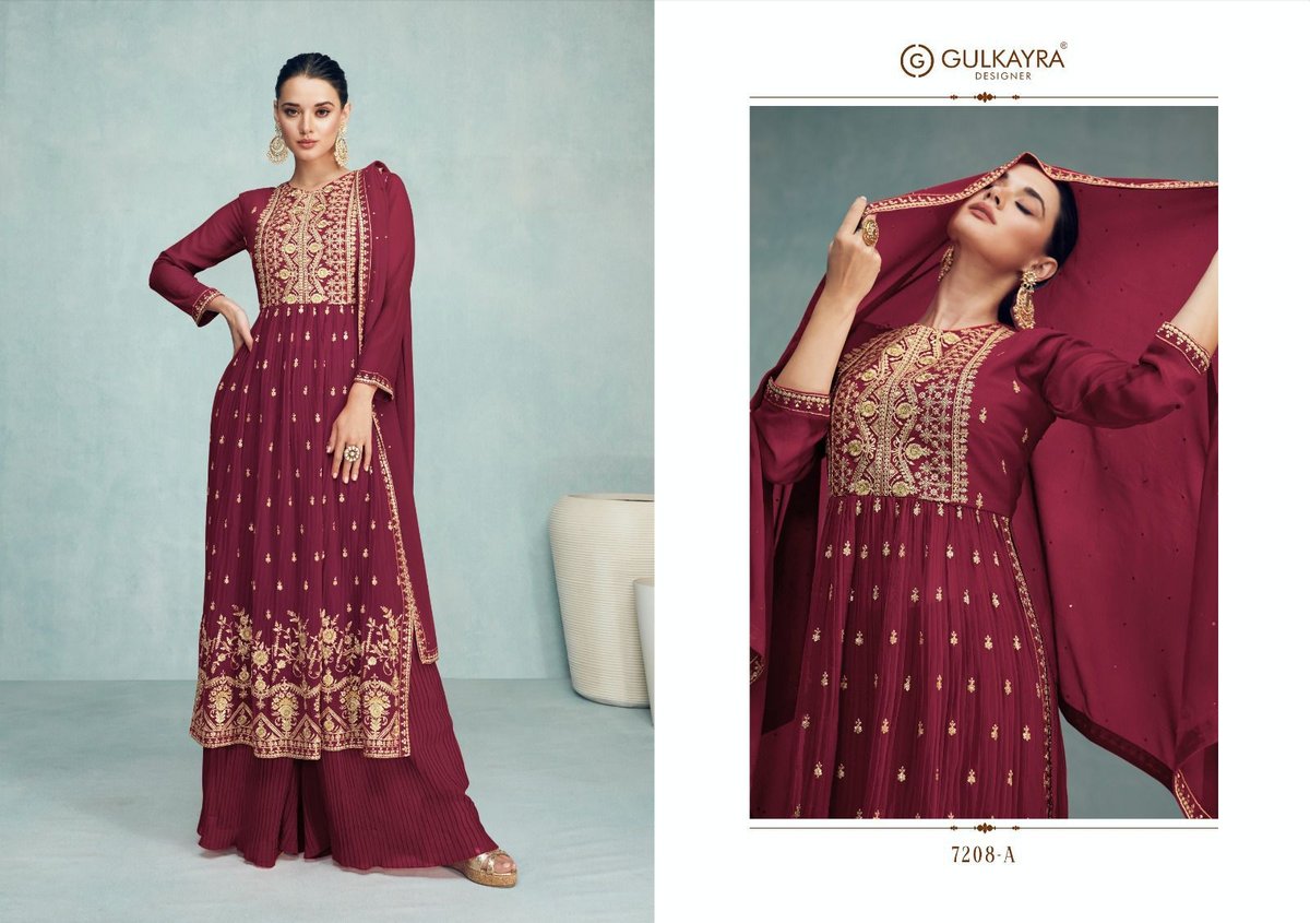 Gulkayra Designer Nayra Vol-8 7208 Colors 1