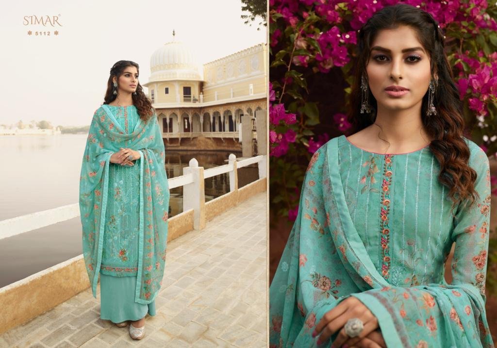 Glossy Simar Mehtaab 5112-5119 Series 1