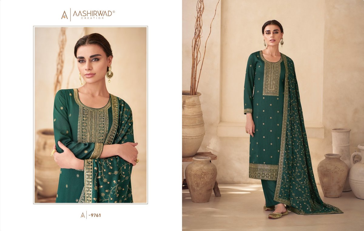 Aashirwad Creation Rasam 9761-9764 Series 1