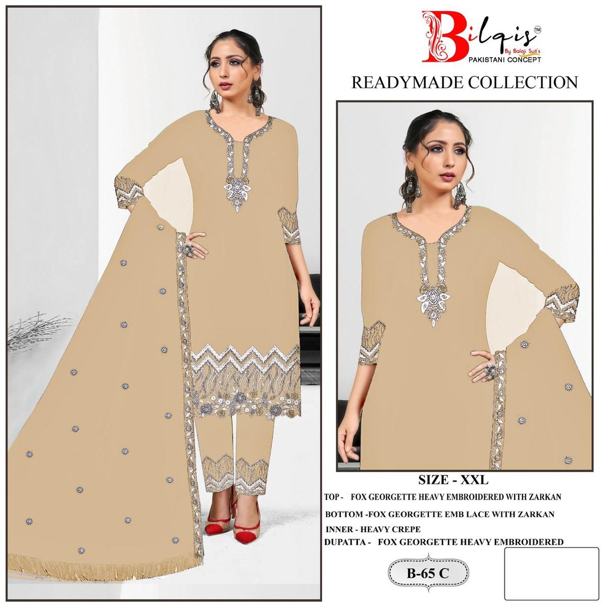 BILQIS READYMADE COLLECTION B-65-A TO B-65-D 3
