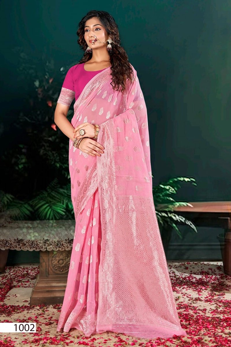 SAROJ SAREE PACIFIC COTTON VOL-3 1001 TO 1006 2