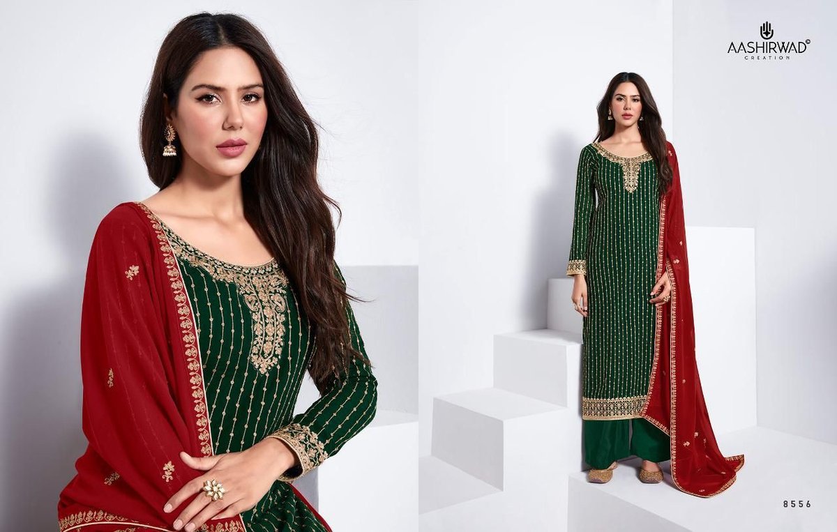 Aashirwad Creation Sayli 8553-8558 Series 4