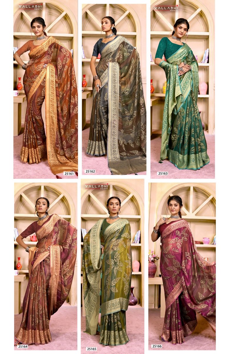 VALLABHI PRINTS LOREETA-02 25161 TO 25166 7