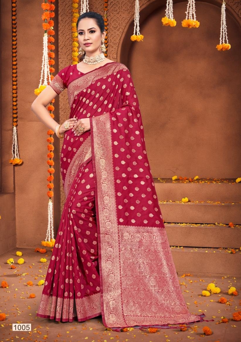 BUNAWAT PLAZZO SILK VOL-02 1001 TO 1006 5