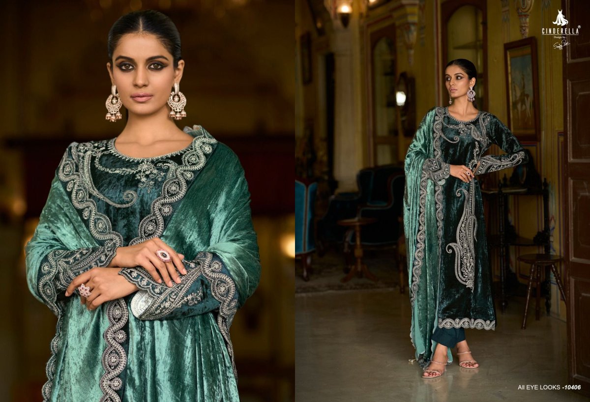 Cinderella Makhmal-E-Kahani 10405-10412 Series 2