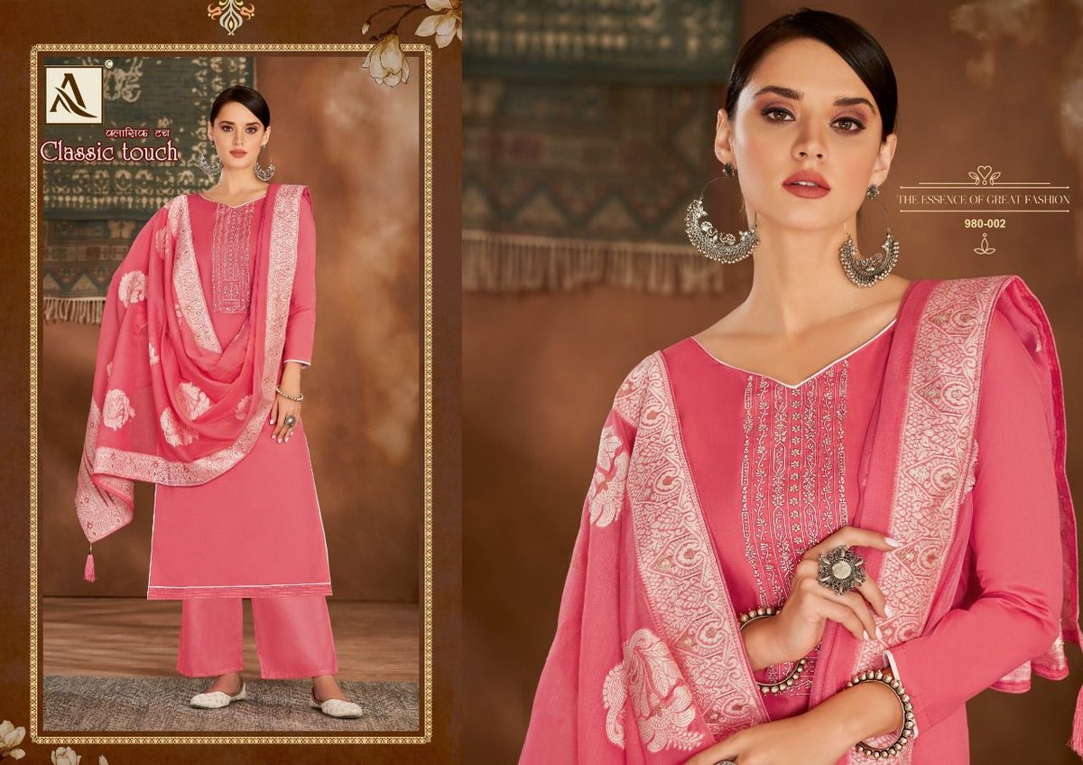Alok Suits Classic Touch 980-001 to 980-006 Series 2