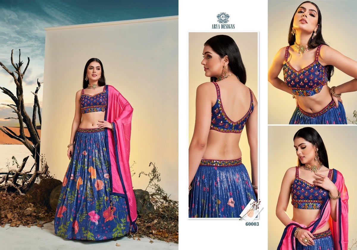 Arya Design Floral Vol-7 60001-60003 Series 3
