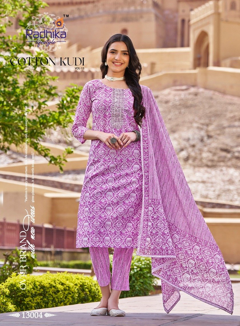 RADHIKA LIFESTYLE COTTON KUDI 13001 TO 13008 4