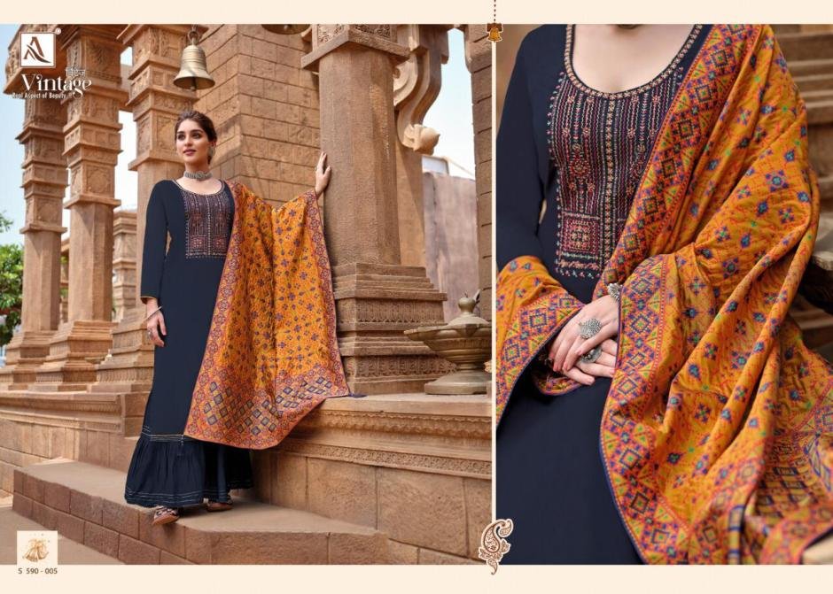 Alok Suits Vintage 590-001 to 590-008 Series 5