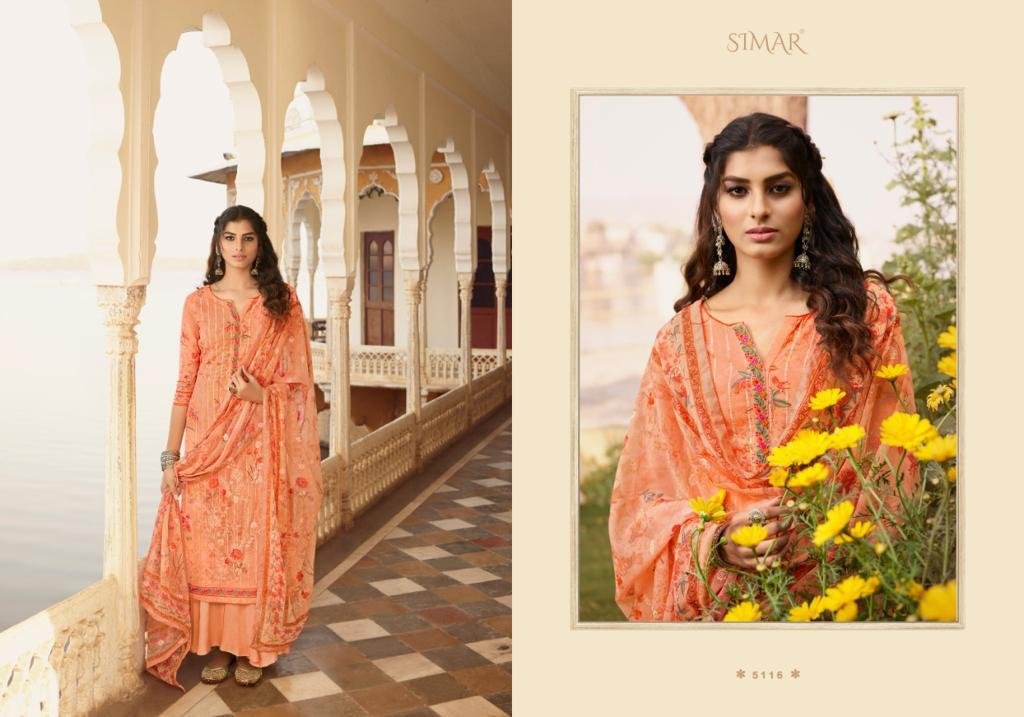 Glossy Simar Mehtaab 5112-5119 Series 5