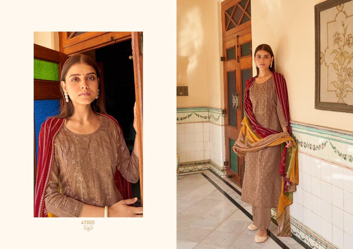 Ankit Textiles Kesariya 47001-47006 Series 5
