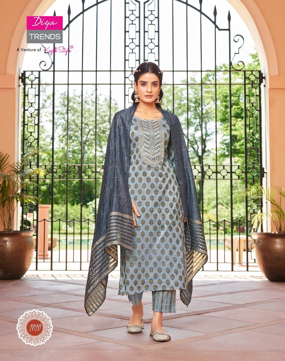 Diya Trends Rangpriya Vol-1 1001-1010 Series 10