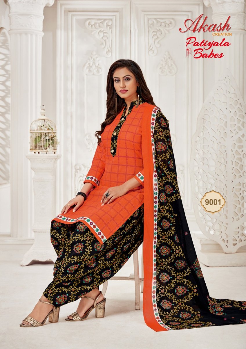 Akash Creation Patiyala Babes Vol-9 9001-9010 Series 1