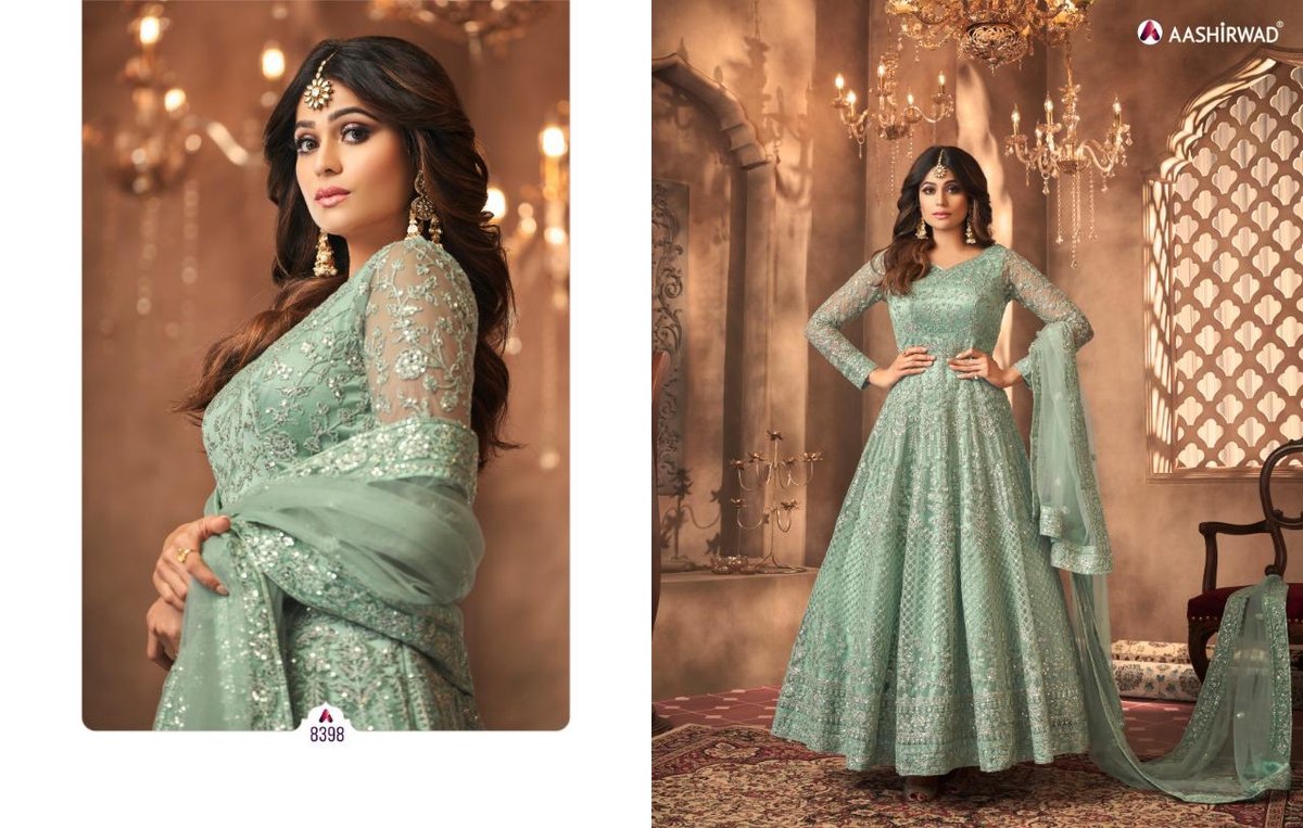 Aashirwad Creation Sanjana 8396-8399 Series 3
