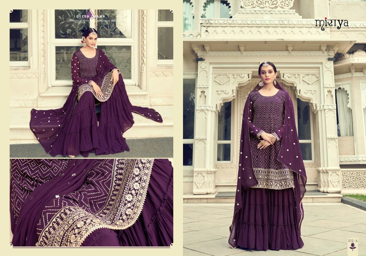 Aarav Trendz Miraya Pankhudi Vol-1 512 Colors 1