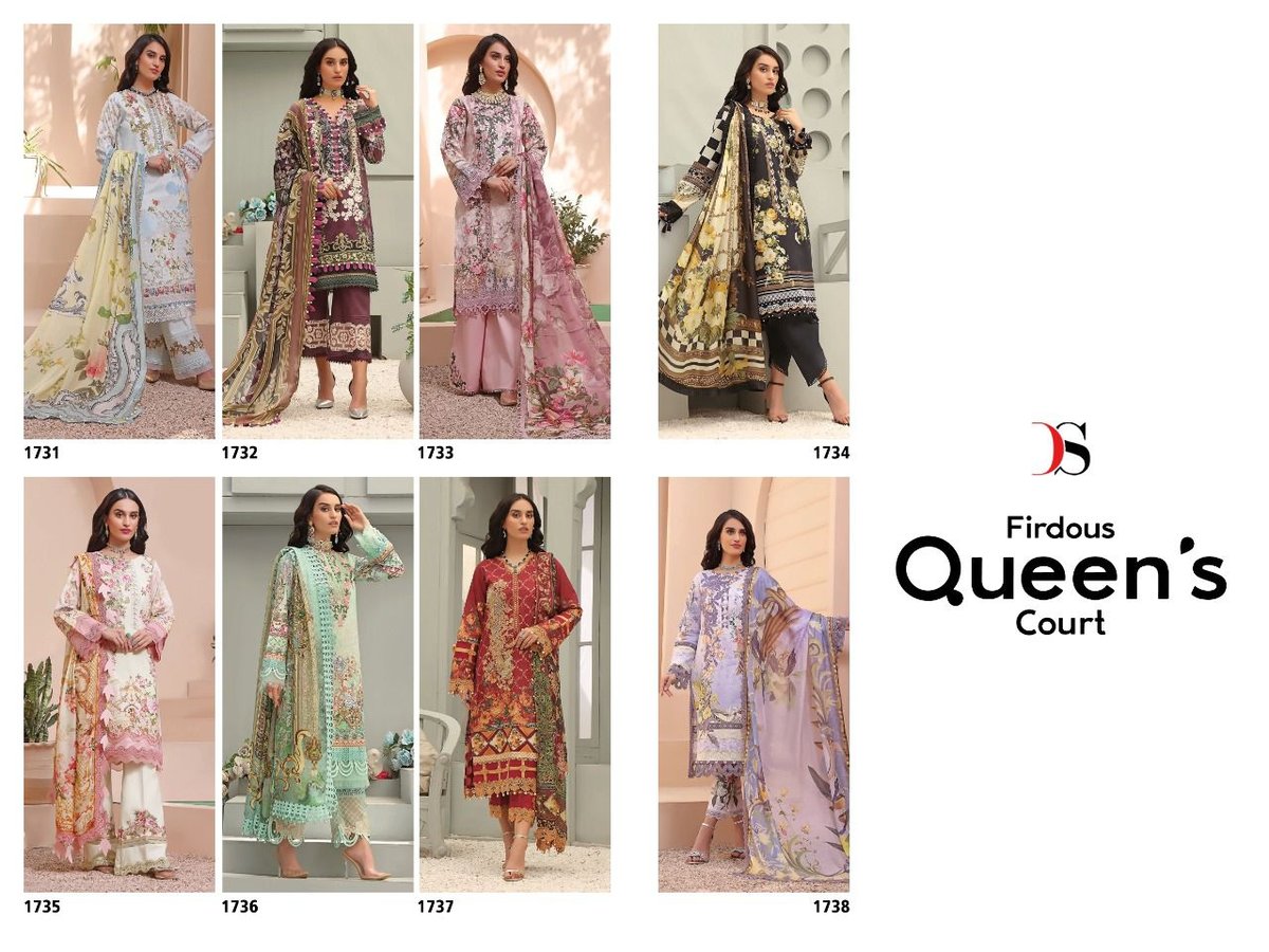 Deepsy Suits Firdous Queen's Court 1731-1738 Series 9