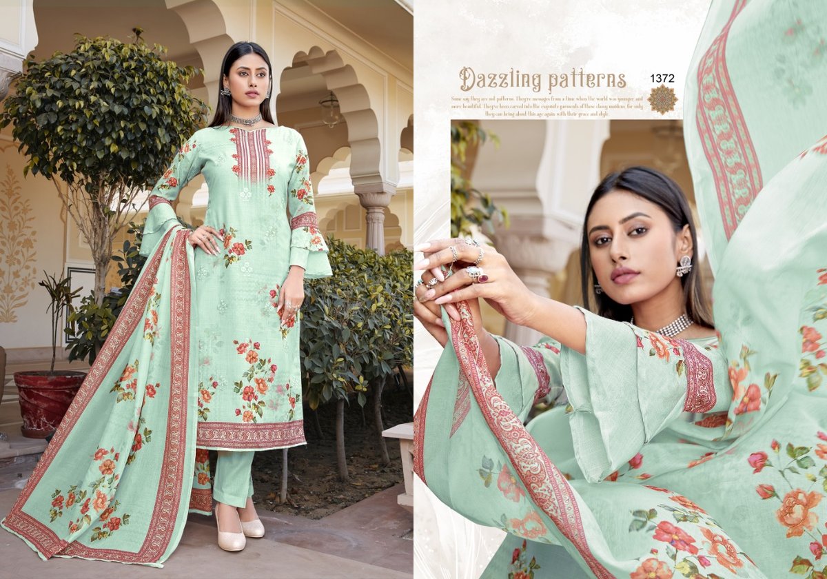 Bipson Prints Nargis Vol-02 1370-1373 Series 3