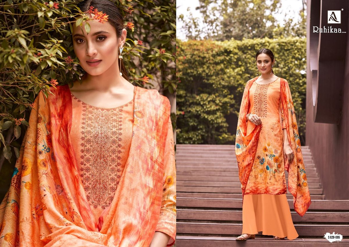 Alok Suits Ruhikaa 828-001 to 828-010 Series 5