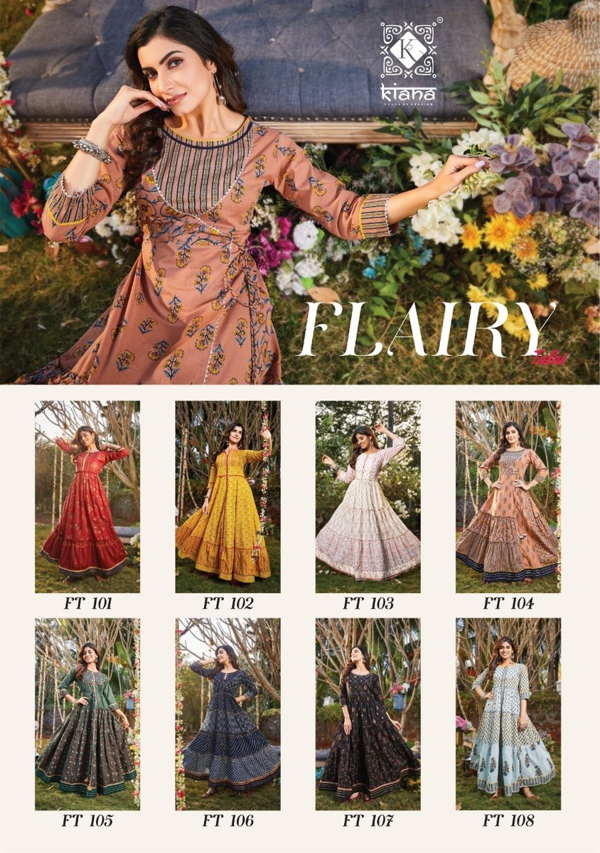 Kiana Fashion Flairy Tales 101-108 Series 9