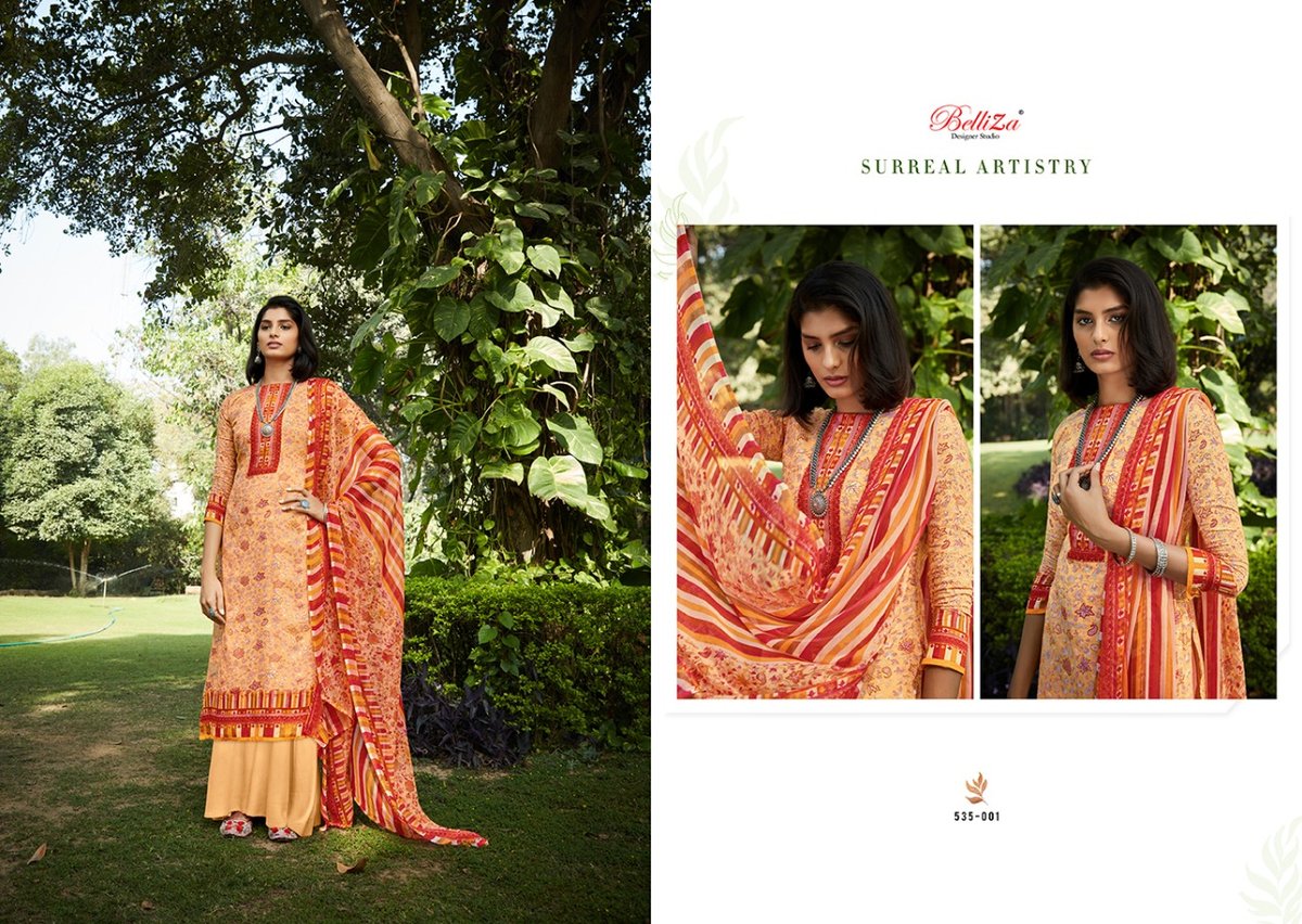 Belliza Designer Swara Vol-2 535-001 to 535-010 Series. 1