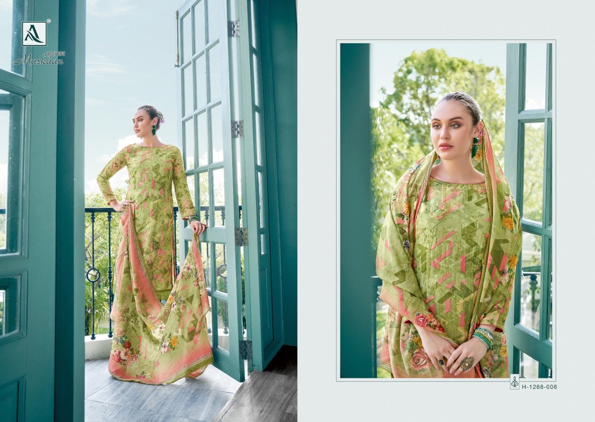 Alok Suit Muskaan 1268-001 to 1268-006 Series 6