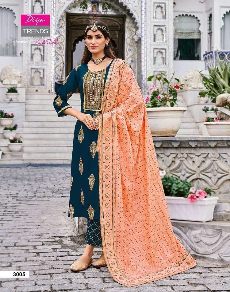 Diya Trends Alveera Vol-3 3001-3008 Series 5