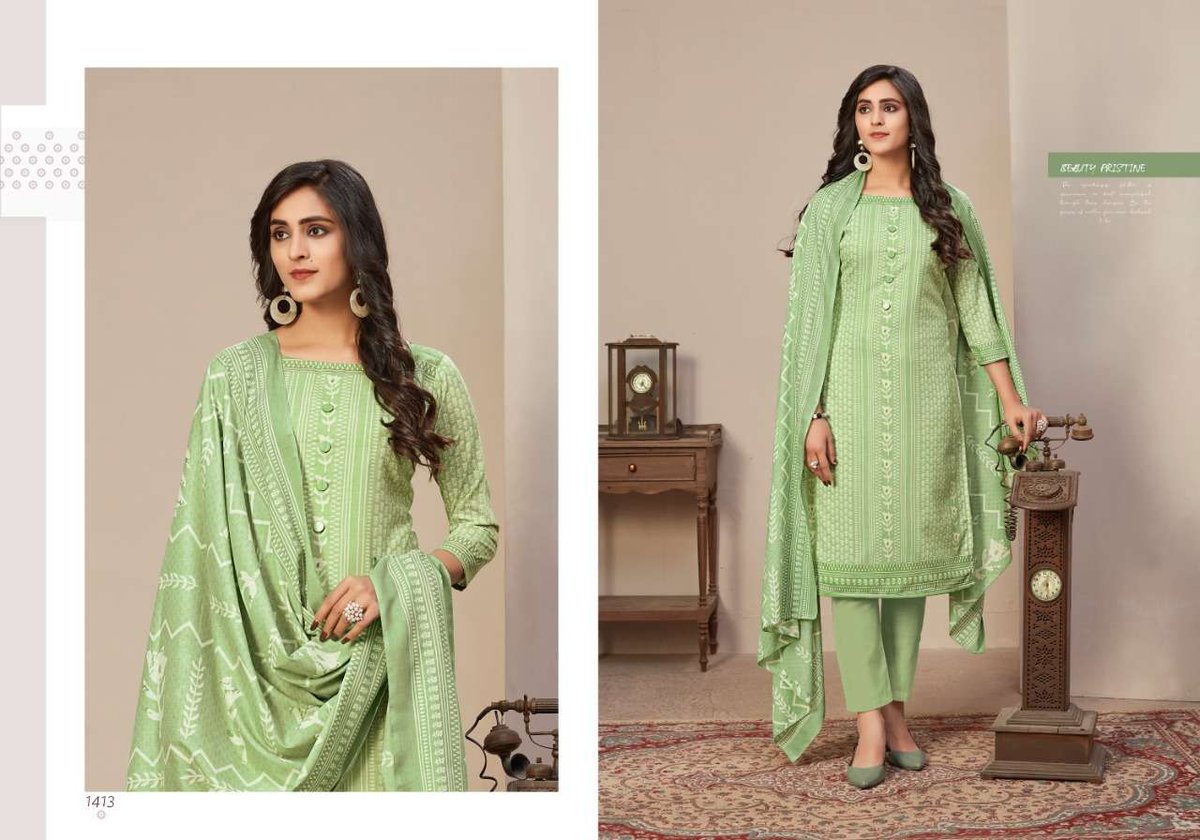 Bipson Prints Mahek 1407-1414 Series 7