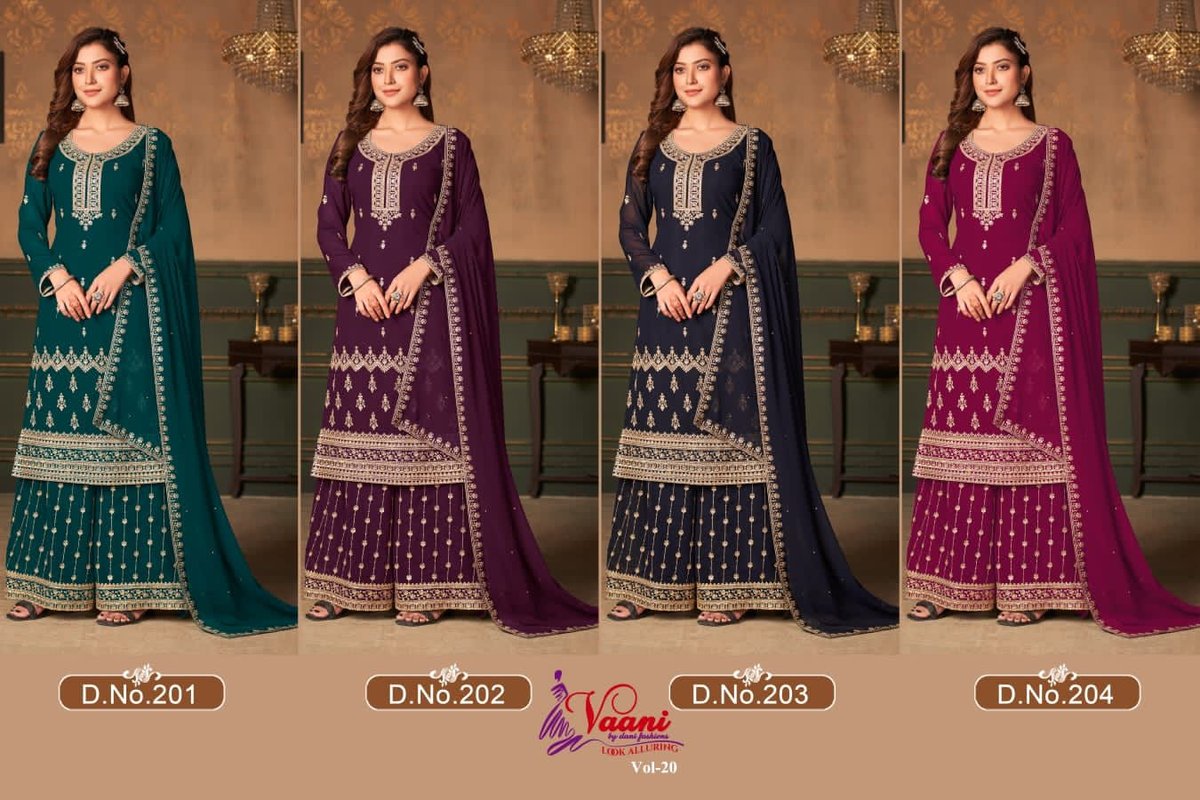 Dani Fashion Anaya Vaani Vol-20 201-204 Series 5