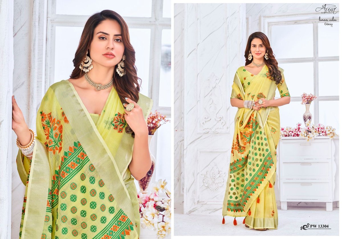 Aura Saree Odessy Vol-3 13301-13306 Series 4
