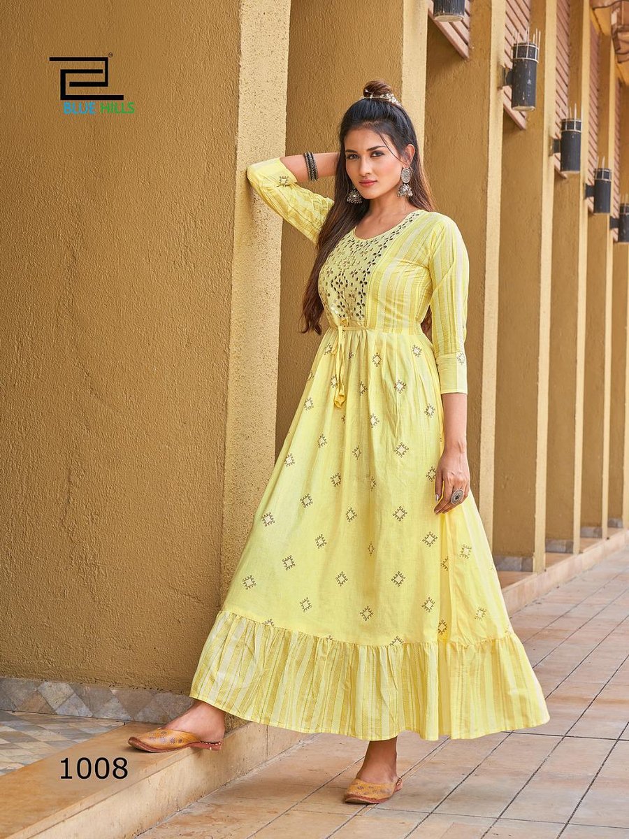 Blue Hills Sizzling Gown 1001-1008 Series 8