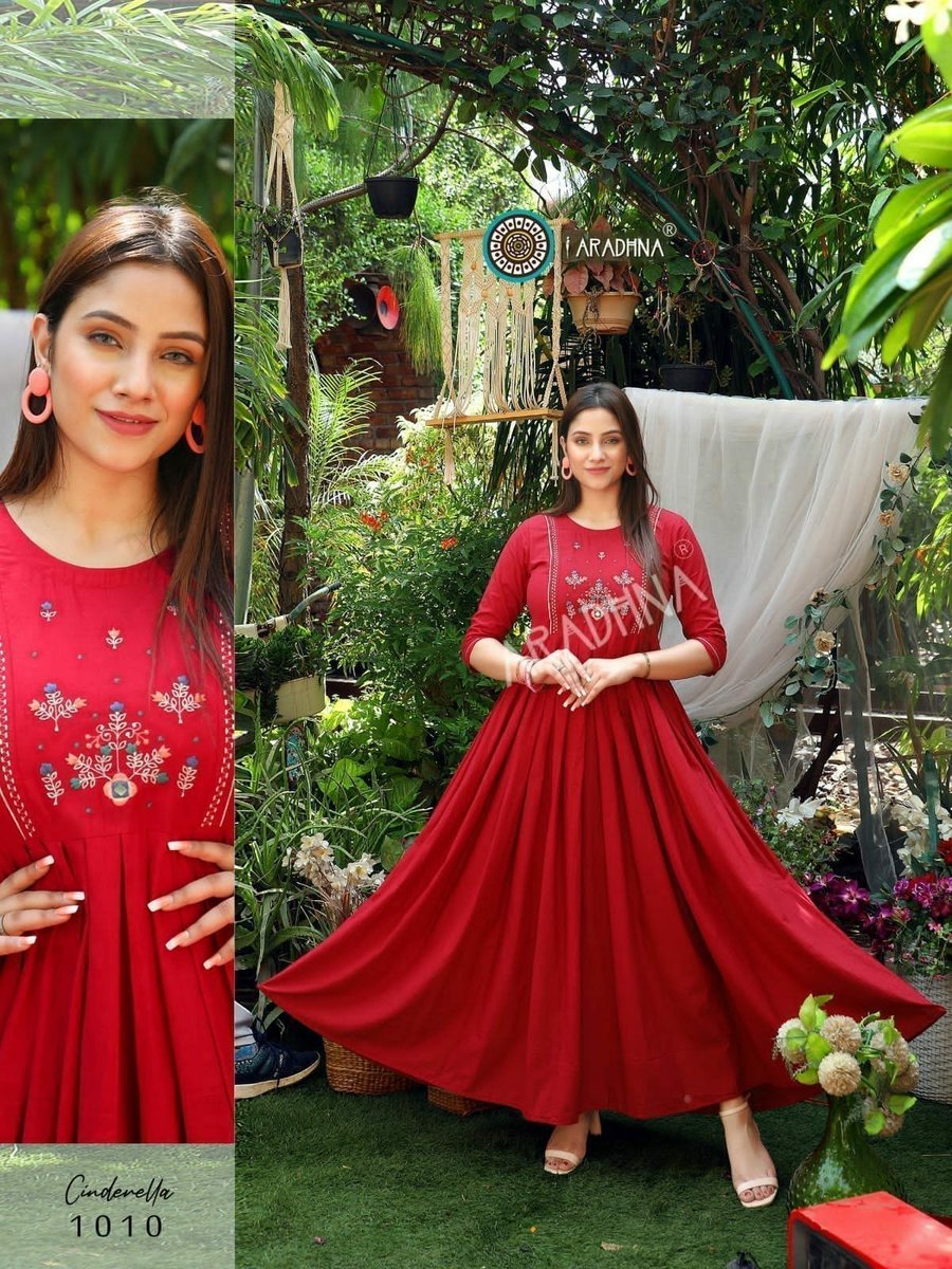 Aradhna Fashion Cinderella Vol-1 1001-1012 Series 10