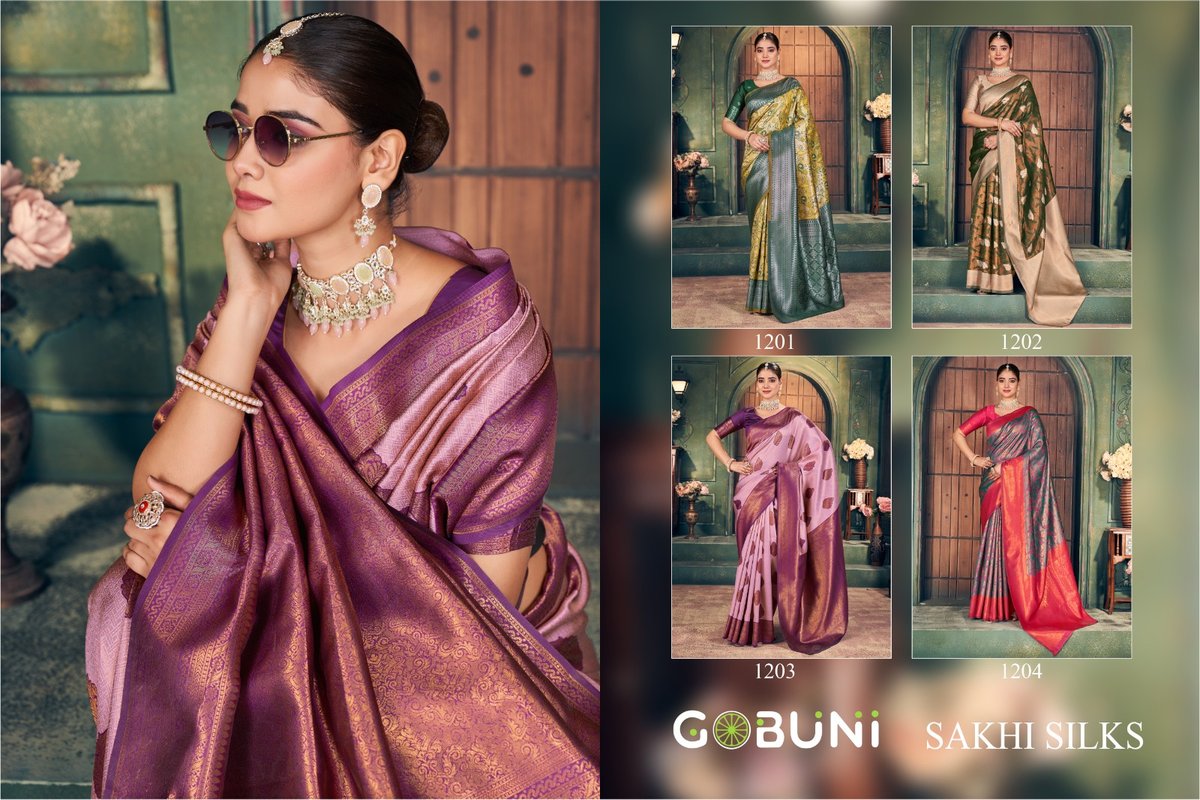 GOBUNI SAKHI SILKS 1201 TO 1204 5
