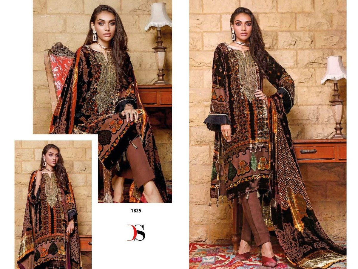 Deepsy Suits Pure Joy Of Winter Velvet 1561-1567 Series 5