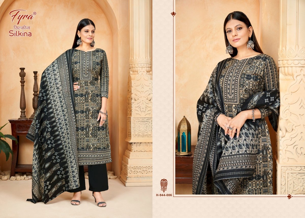 Alok Suit Fyra Silkina 944-001 to 944-010 Series 6
