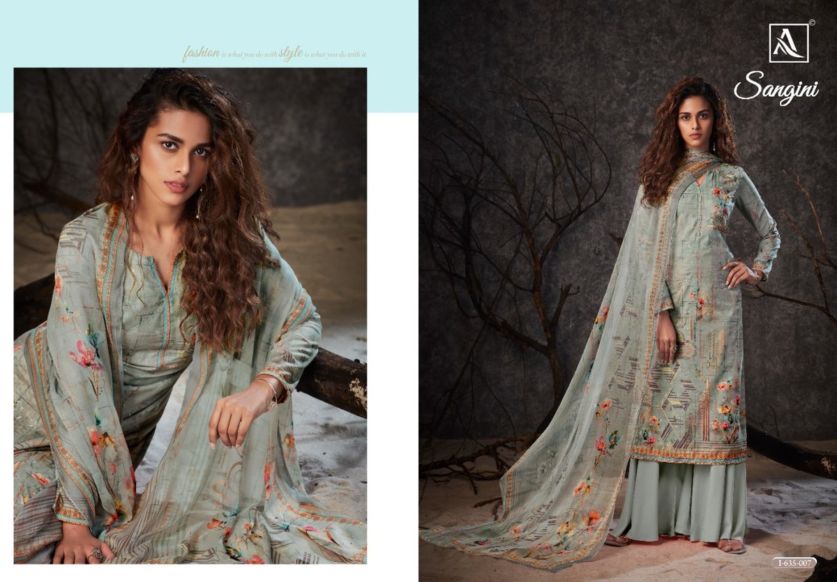 Alok Suits Sangini 635-001 to 635-008 Series 7