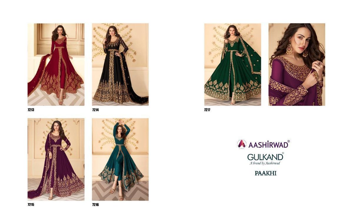 Aashirwad Creation Paakhi 7213 Series 6